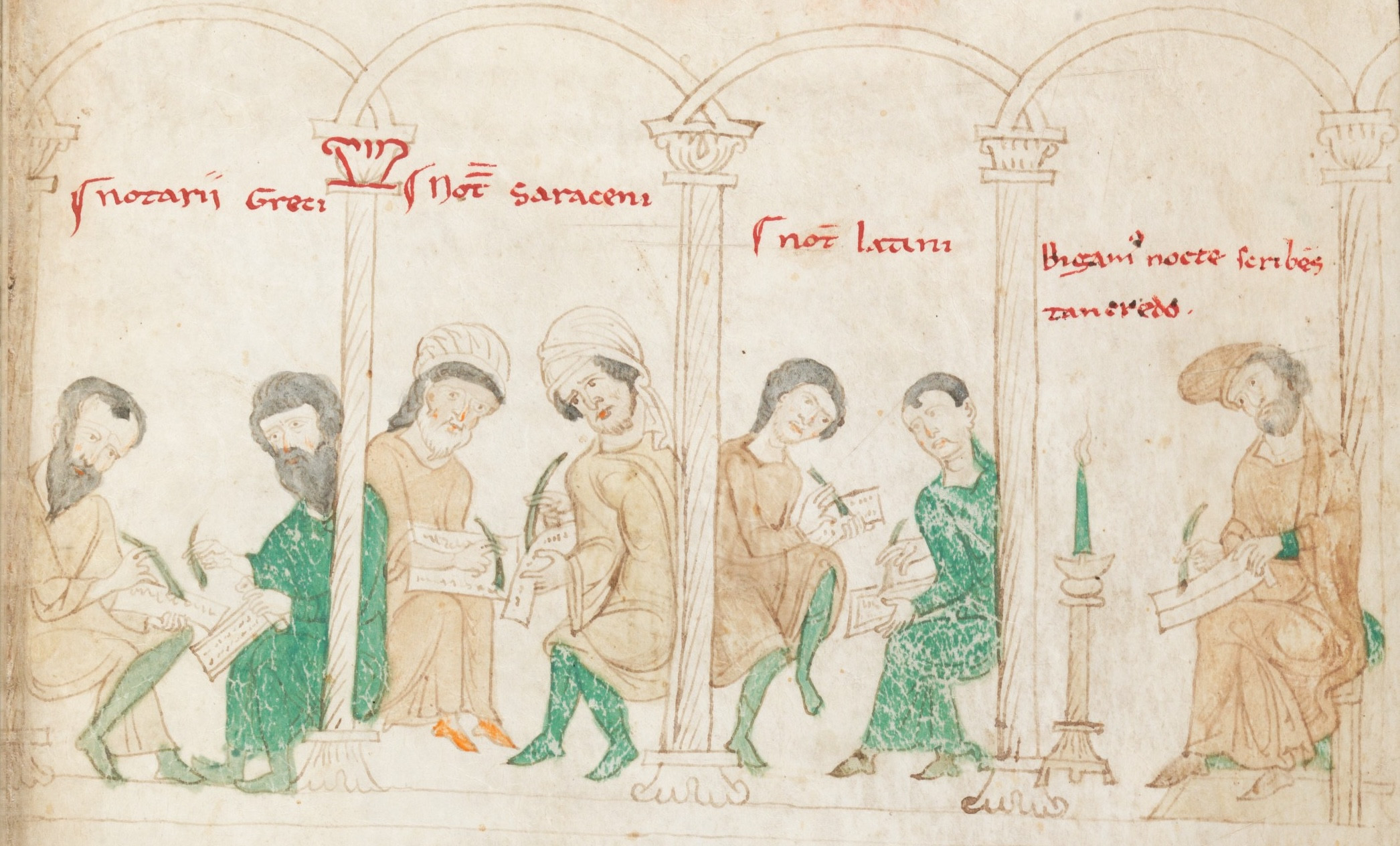 Peter of Eboli, Liber ad honorem Augusti (Bern, Burgerbibliothek, Cod. 120.II, lat., f. 101